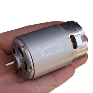 MABUCHI RS-550VC-8022 CCW15 DC 12V 20000RPM 고속 전력 마이크로 모터 냉각 팬 DIY 전기 무선 드릴 정원