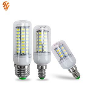 E27 LED 전구 램프 E14 옥수수 빛 24 36 48 56 69 72leds 고휘도 Lampada AC 220V SMD 5730 Bombias 홈 조
