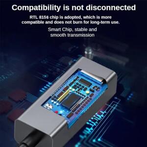 1000Mbps 이더넷 어댑터 USB 3.0 유형 C-RJ45 네트워크 카드 MacBook PC 용 Android Lan 인터넷 케이블 Wi