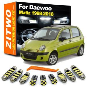 대우 마티즈 1998-2013 2014 용 캔버스 LED 실내등 키트 돔등 지도등 트렁크등 액세서리