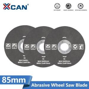 XCAN 85mm 연마 휠 톱 블레이드 메탈 절단 용 원형 그라인딩 커팅 디스크 도구