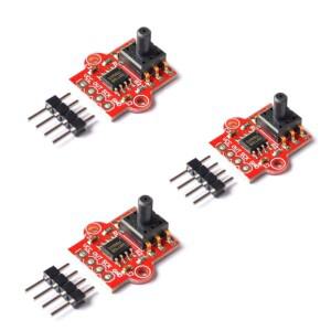 TENSTAR 3pcs 디지털 기압 센서 모듈 0-40KPa 수위 컨트롤러 보드 액체 유량 HX710B