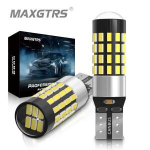 2PCS T10 LED 전구 CANBUS 오류 없음 4014SMD W5W 194 168 자동차 통관 주차 라이트 사이드 마커 램프 화이