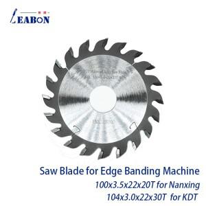 Nanxing KDT 엣지 밴딩 머신 엔드 트리밍용 카바이드 커팅 디스크 목공 톱날 100mm 2 개