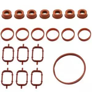 20Pcs 자동차 부품 액세서리 흡기 입구 매니 폴드 켓 씰 키트 BMW M47 M57 E46 E53 E60 E63 E65 E87 E90