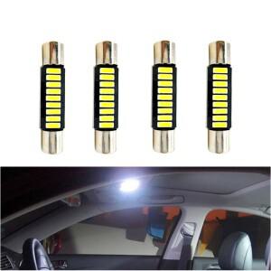 4x28mm 29mm 31mm C5W 9 SMD 4014 LED 램프 전구 6614F 6612F 자동차 인테리어 화장대 거울 선 바이저 돔