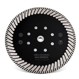 카사베르데 230mm 다이아몬드 절단 디스크 화강암 석영 석영암용 블레이드 및 연마 M14  5/8-11 플랜지 포