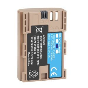 3200mAh LP-E6NH Canon EOS R 60D 5D IV 마크 카메라용 Type-C 입력으로 배터리 교체