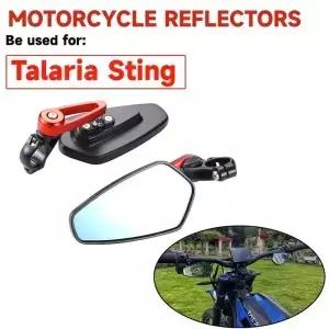 오토바이 백미러 핸들 바 Talaria Sting R TalariaSting 2023 용 레트로 라운드 사이드 미러