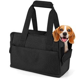 좋아요 개 휴대용 가방 소형견 슬링 토트용 지갑 캐리어 15파운드 미만의 고양이 강아지용 확장 소프트
