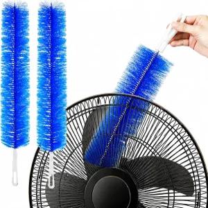 박스 팬 바닥 스탠드업 에어 벤트 히터 Zylphion 청소 브러시 2개 구부릴 수 있는 청소기 유연한 작은 공간