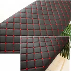 비닐 인조 가죽 블랙 퀼팅 패브릭 폼 DIY 공예 재봉차 쿠션 장식용 3mm 백업 홀리스티 시트 회색 라인