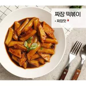 나들이 찌징 떡볶이 밀키트 짜장맛 (쌀떡) 600g x 2개