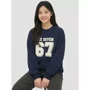 HANGTEN TEENS 틴즈 기모 식스세븐 67 블록코어 맨투맨_290(14560-031-217-07)123287