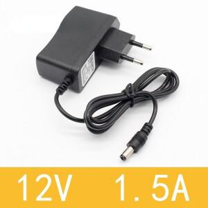 1pcs  AC 100-240V DC 12V 1.5A 스위칭 전원 공급 장치 변환기 어댑터 EU 플러그