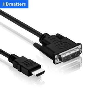 HDMI-DVI 케이블 3M 호환/1.5M/어댑터 양방향 어댑터 PS3 PS4 PS5 모니터용 1080P DVI-HDMI