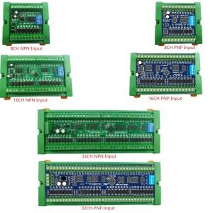 8-32 DI-DO PNP - RS485 Modbus Rtu 원격 IO 모듈 DC 12-24V 300MA DMOS PLC LED 스마트 호환 홈 용 하이