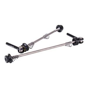 [호환품]초경량 QR 티타늄 자전거 꼬치 허브 액슬 퀵 릴리스 9mm 74mm 100mm 135mm