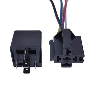 40A 자동 릴레이 JD2912 4 핀 5 DC 12V 24V 36V 48V 장착 구멍 코일 전원 1.8W 제어 장치 라인