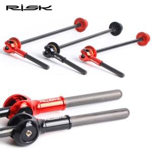 [호환품]RIsk호환티타늄 산악 자전거 퀵릴리즈 꼬치 레버 Ti QR MTB 사이클링 허브 로드 바이크 부품