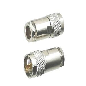 PL-259 커넥터 Male UHF  부착 어댑터 엔드 LMR400RG8RG8UKMR400Belden 99137D-FB