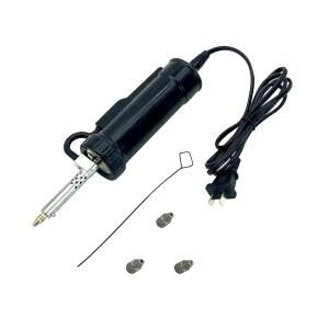 하이탑 자동 탈착 펌프 진공 납땜 어리버리 도구 휴대용 AC110V 30W 전기 탈착 총 수리 납땜 제거 도구 납땜 흡입 팁 3개 포함 DIY용 납땜 어리버리 철통