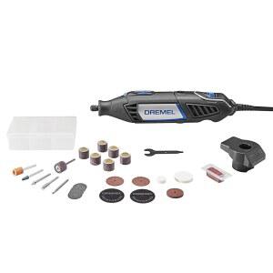 Dremel 4000-1 / 25 가변 속도 회전 도구 키트 - 조각기, 연마기, 샌더 - 절단, 디테일 샌딩, 조각, 나무 조각 및 광택 작업에 완벽 - 부착물 1개 및 액세서리 25개