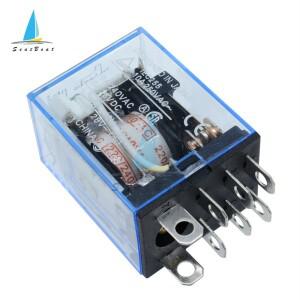 1Pc LY2NJ HH62P 전자 미니 릴레이 10A 8PIN 코일 DPDT DC12V 24V AC 220V