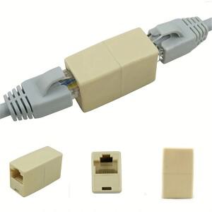 3Pcs 합금 인터넷 도구 RJ45 CAT5 커플러 플매트 카펫 러그 어댑터 네트워크 LAN 케이블 익스텐더 커넥터
