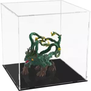 A 디자인 투명 아크릴 디스플레이 케이스 조립 수집품 상자 대체 유리 - 액션 피규어 가정용 보관 및 정리