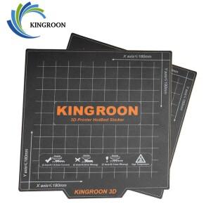 KINGROON 플렉시블 자기 히트 베드 180x180/235x235mm 3D 프린터 핫 시트 KP3S KP5L Ender 3 용 A + B 소프
