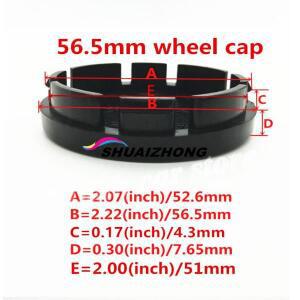 시트로엥 56mm 자동차 엠블럼 휠 허브 센터 캡 배지 커버 스티커 데칼  4pcs 3D