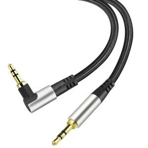 잭3.5 오디오 케이블 남성-남성 Hifi 스테레오 라인 3 5 PC 헤드폰 스피커 용 익스텐더 MP3 자동차 Aux 연