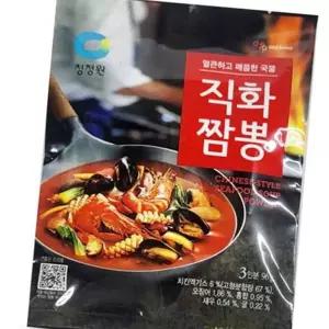 (다올)청정원 직화짬뽕분말 3인분 불맛 육수 즉석 간편요리