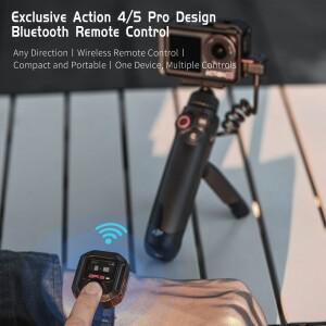 블루투스 리모컨 DJI호환 osmo 호환 Action 5 4용 GPS 내장 손목 스트랩 및 자전거 벨트 액세서리 포함