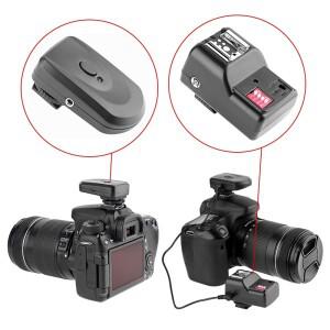 플래시 트리거 16 채널 무선 라디오 캐논 호환 니콘 소니호환 Pentax DSLR 카메라 수신기