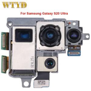삼성 호환 갤럭시 호환 S20 울트라 5G SM-G988B 카메라 세트 망원 깊이 와이드 메인 스마트 호환 폰 부품