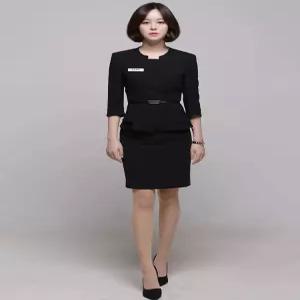 호텔 유니폼 세트 여성 정장 뷰티샵 실장 안내데스크 피부관리사 여자 고급 피부과