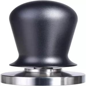 MATOW 53mm 보정 에스프레소 변조기 스프링 로드 아노다이징 알루미늄 핸들 스테인리스 스틸 플랫 베이스