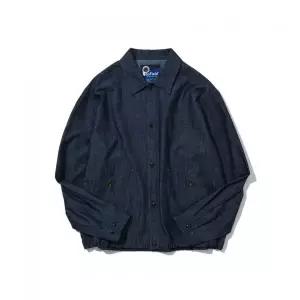 매장정품 PENFIELD 워시드 슬럽 데님 트러커 인디고_FS2WJ01U