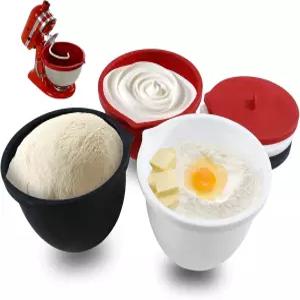 KitchenAid 4.5 Qt 틸트 헤드 스탠드 믹서용 실리콘 라이너(전용) 무취 두껍고 추위/열 저항성 및 논스틱