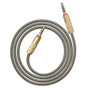 케이블 스피커 와이어 3.5mm 남성-남성 헤드폰 연장 코드 4극 자동차 AUX 오디오 어댑터