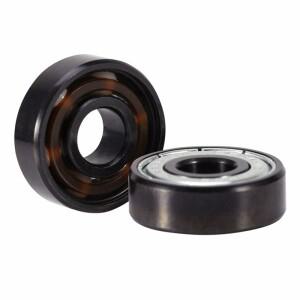 48Pcs 세라믹 608 베어링 8x22x7mm ABEC-11 하이브리드 6 흰색 Zro2 공 스케이트 보드 인라인 롤러
