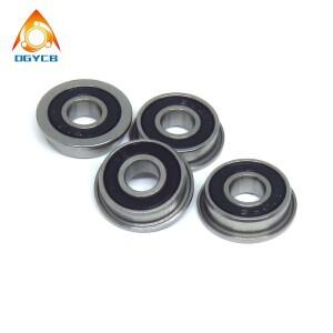 5pcs F695 2RS 플랜지 베어링 5x13x4mm 깊은 홈 볼 VORON Mobius 2/3 3D 프린터