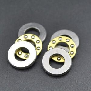 F5-10M f5 10m 스러스트 볼 베어링 5x10x4mm 미니어처 평면 내경 5mm 미니 축방향