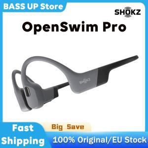 SHOKZ OpenSwim Pro Bone Sound 스포츠 헤드폰 무선 이어 버드 Bluetooth 5.4 IP68 방수 소음 차단 마이크