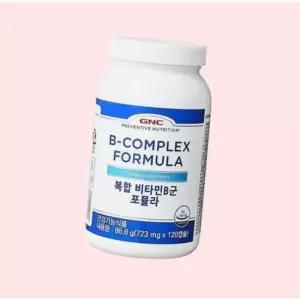 GNC 복합비타민 B군 포뮬 슬리퍼 슬라이드 샌들 신발라 120캡슐 4601325