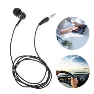 단일 측면 이어폰 모노 버드 귀 소음 차단 헤드폰 3.5mm 플러그 안드로이드 폰 MP3 플레이어 용 강화 코드