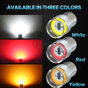IUZIOH 2pcss 12V 24V Led 전구 자동차 조명 1156 BA15S P21/5W 백업 S25 R5W 테일 주차 브레이크 역방향