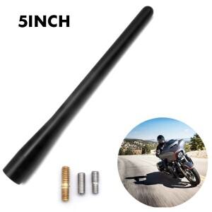 Harley Davidson Road Street Electra 투어 글라이드 액세서리에 맞는 5inch/12.7cm 숏 안테나 마스트